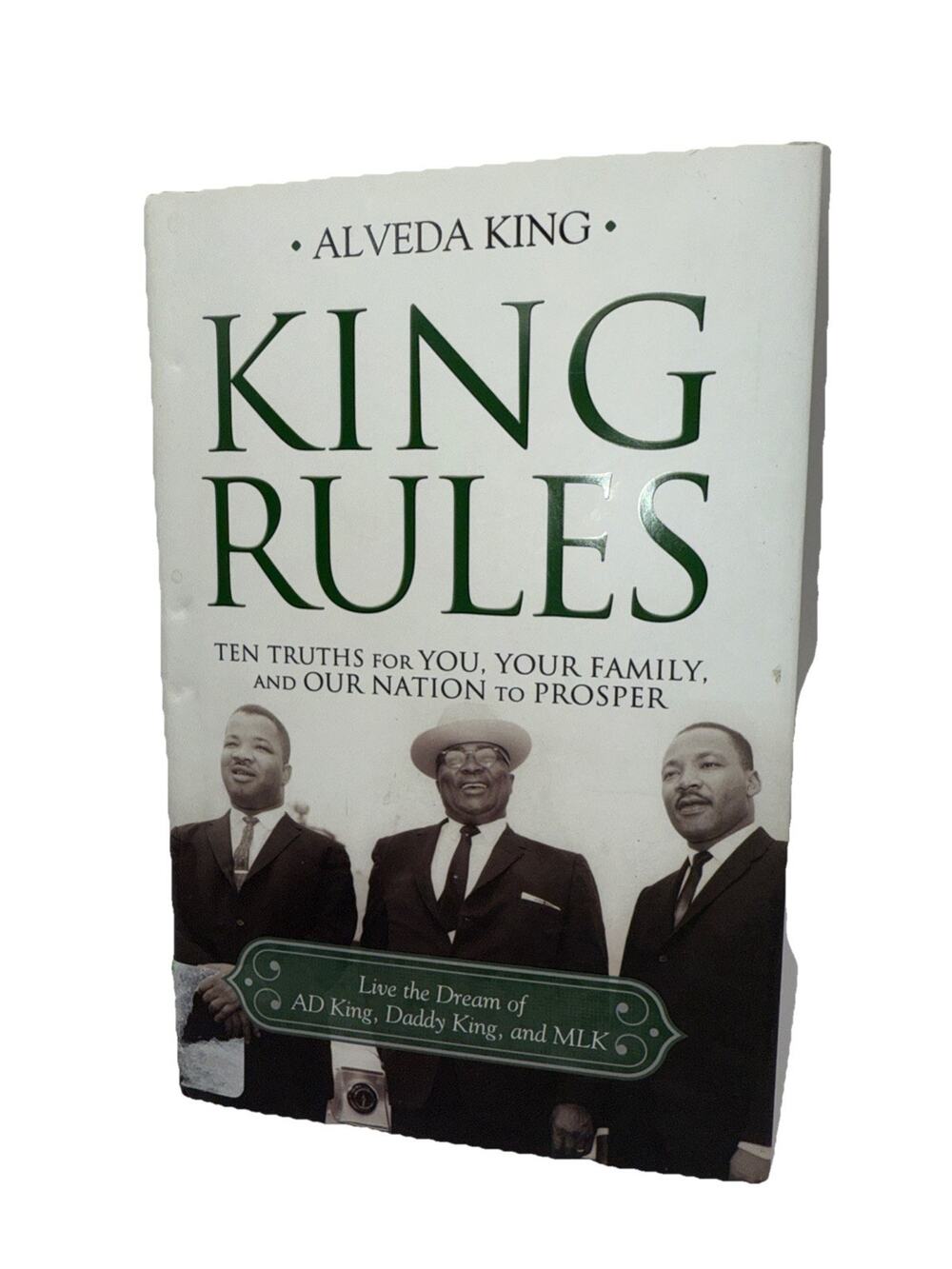 King Rules Ten Truths for You Your Family and our Nation Alveda King - Book HC